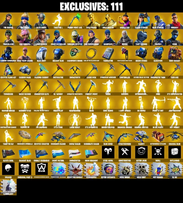 Full Access | 332 skins | OG STW | The Reaper | Merry Mint Axe | Neo Versa | Elite Agent | Gold Midas | Gold Brutus | WORLD CUP | Cloud Striker