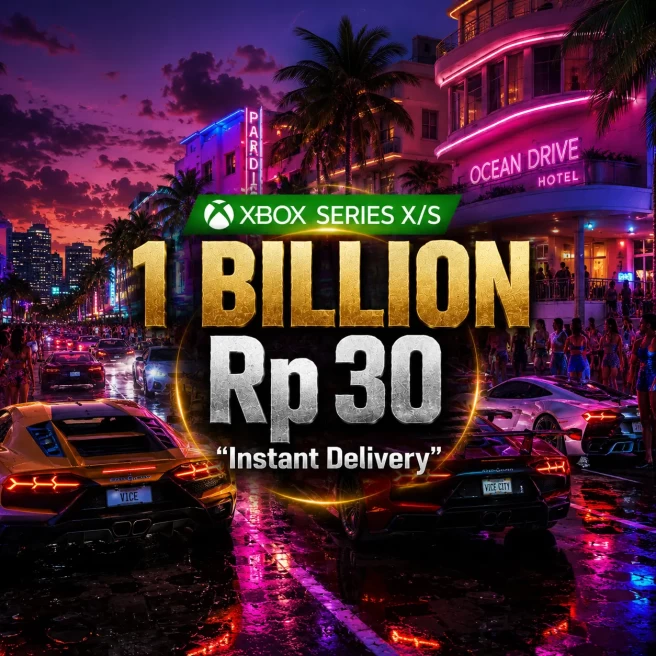 XBOX SERIES | Modded Account | 1B Total Assets | 23 M Pure Cash | RP 30 | Instant Delivery | GCLD1289