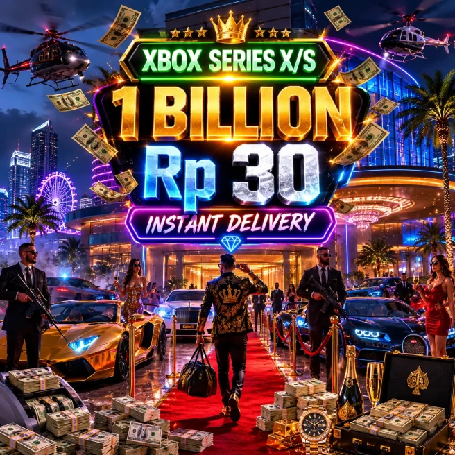 XBOX SERIES | Modded Account | 1B Total Assets | 23 M Pure Cash | RP 30 | Instant Delivery | GCLD1293
