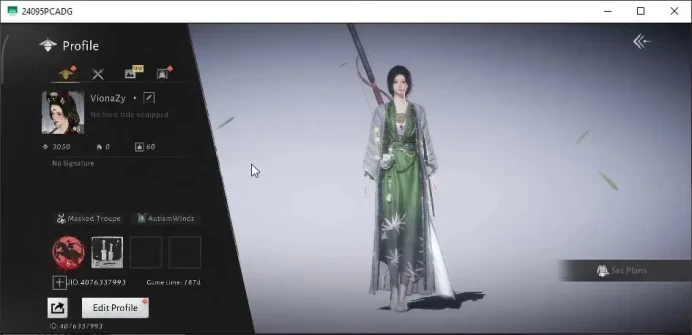 GLOBAL|Lv 95|GS 27K|1 Harmonic Core|Peaceful Life|Return of Spring|Anthem Of Ages|Female MC|98% Oddty|Netease|Check SS(WWM1211)