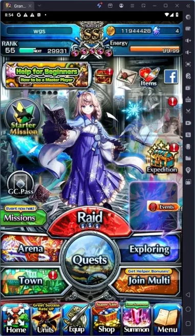 Global | Rank 55 |Houka Inumuta Lv120 TW, Illya Lv90 TW, Combat Form Millim Lv120 TW | Detail Check SS GS339B