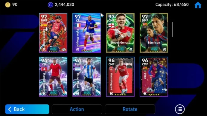 Android|BigTime Ruud van Nistelrooij,Epic Samuel Eto'o,Didier Drogba,Dimitar Berbatov,Steven Gerrard,etc|PES2026|TakeMail|EF1965