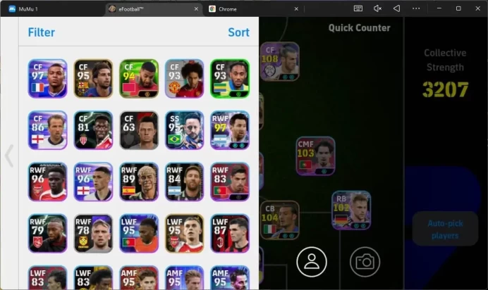 Mobile|PW 3207|Epic Cruyff,De rossi,Ronaldo,Zambrotta,Drogba,Bebeto Etc|SHW Kimmich,Diaz,Messi,Yamal Etc|2026|Check SS EFB1834B