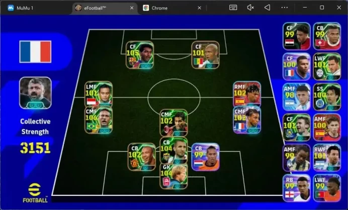 Mobile|PW 3151|Epic Neymar,Romario,Chiellini,Kahn,Diouf,Shevchenko,Hazzard Etc|SHW Yamal,Ollise,Messi(2)|2026|Check SS EFB1809B
