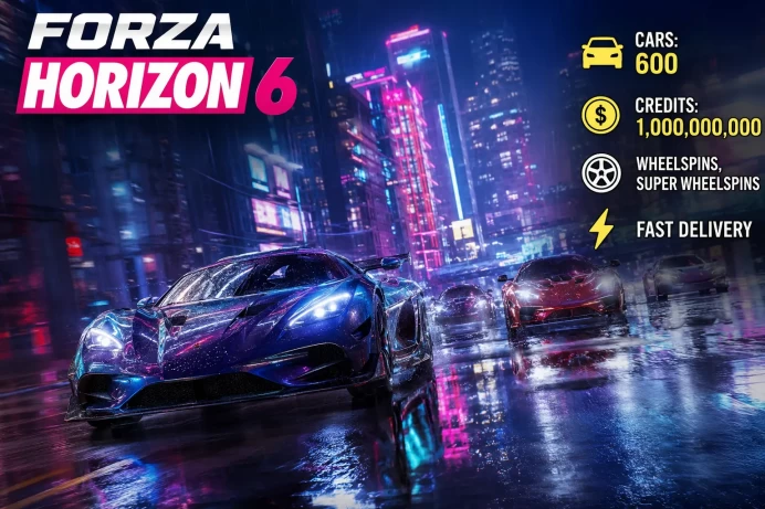 [FZ6] | 600 Cars | 1,000,000,000 Credits | Wheelspins | Super Wheelspins | INSTANT DELIVERY | Full Access | 24/7 Support | GCLD1341