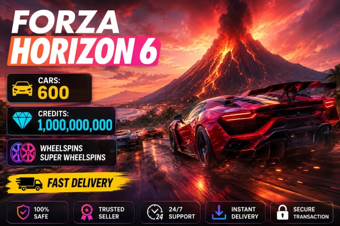 [FZ6] | 600 Cars | 1,000,000,000 Credits | Wheelspins | Super Wheelspins | INSTANT DELIVERY | Full Access | 24/7 Support | GCLD1344