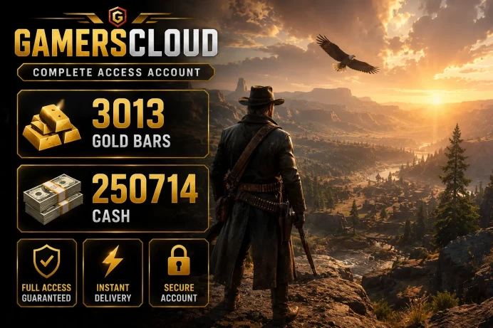 PS4 | PS5 | 3013 Gold Bars | 250714 Cash | Level 5 | Full Access | Instant Delivery | RDR12