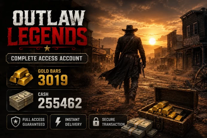 PS4 | PS5 | 3019 Gold Bars | 255462 Cash | Level 5 | Full Access | Instant Delivery | RDR14