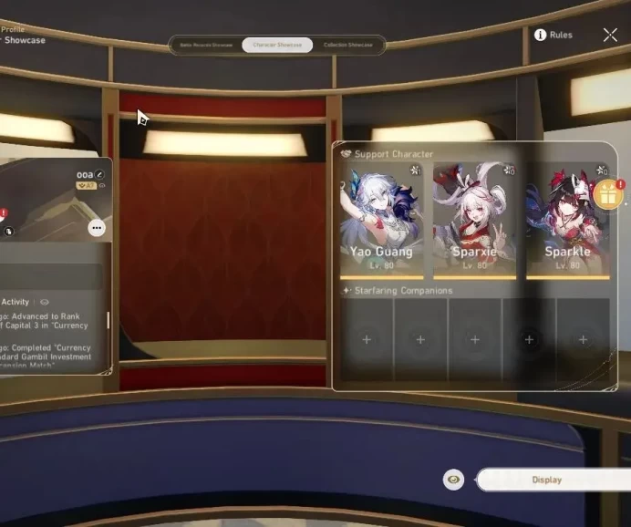 ASIA|TL 65|Elation Team|7 Limited|[(SW999,Yao GuangE1,Sparxie)+Sign,Dante,HuohuoE1,Sparkle,Fu Xuan]|Female MC|Take Mail(HSR7594)