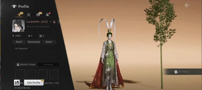 GLOBAL|Lv 10|1 Harmonic Core|GS 3896|Return of Spring Set,Anthem of Ages|Nameless Sword|Female MC|Netease|CheckSS|[WWM1175]