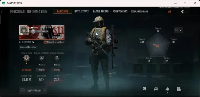Mobile | Lvl 30 | SV 31.8M | CV 22.2M | Take Mail | Log Infinite | CN On 2* Decree LR-AR1 | 2 Epic Suits AB037B