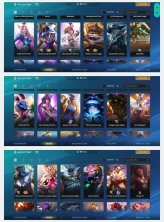 1816 - IOS Android - EU - Level 192 - 124 Champion - 89 Skins - 1 Mythic - 6 Legendary - 41 Epic