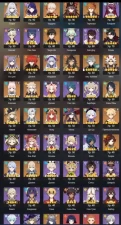 GI987//Europe Any platform Email linked Iter Starter AR 58 33LEG 20 EVENTS OF LEGENDARY CHARACTERS Skirk C1 Kokomi Lauma Itto