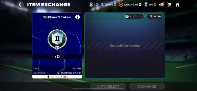 FFM44//ACCOUNT WITH  55k Rank up  6.4B coin cash 125 OVR | 10 new utots player ios + android
