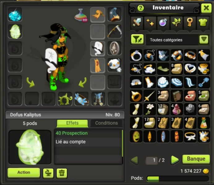 [Tiliwan] Feca LVL 125 +1,5M Kamas - Non Certifié - Compte UP à la main - Instant Delivery !