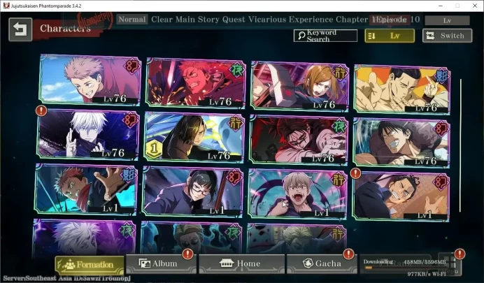 SEA |PR 23|15 SSR 2 Limited|Within Infinity Gojo,AEL Yuji,JunpeiA1,TSK Toji,Choso,HP Gojo,Etc]|37 SSR Memo|Bilibili|JJK800