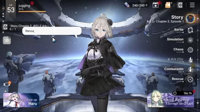 GLOBAL|Lv 53|7 SSR[Tenebria,Tiphera,Chizuru,Yuki,Luke,Rin,Orlea]+11 SR [Mika,Nia,etc]|1 Partner SSR|Selector Card|Stove(CZN2070)
