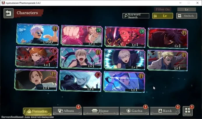 SEA |PR 11|4,4K Cube|11 SSR 2 Limited|Executioner Yuta,AEL Yuji,Strongest Blue Gojo,ID Megumi,Etc|16 SSR Memo|Bilibili|JJK806