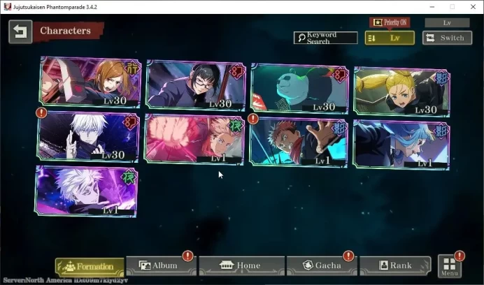 NA |PR 3|9 SSR 1 Limited|Within Infinity Gojo,CEFB Yuji,Hollow Purple Gojo,Any Help Panda,Etc|9 SSR Memo|Bilibili|JJK807