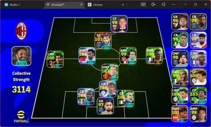 Mobile|PW 3114|Bigtime Kvaratskhella|Epic Cannavaro,Fletcher,Bebeto,Raúl Etc|SHW Messi,Huijsen,Kokcu Etc|2026|Check SS EFB1848B