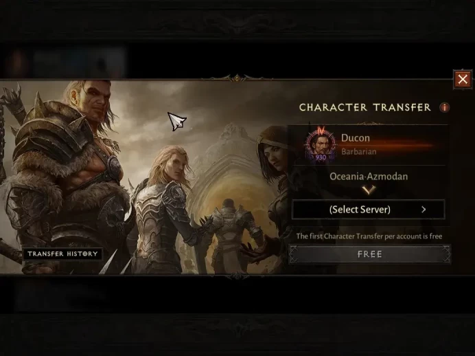 OCE - azmodan|CS ON|Lv 60(930)|CR 60,930|Barbarian|CR 360|Reso 360|Maledictor|Inferno I|Take Mail|CheckSS(DI1340)