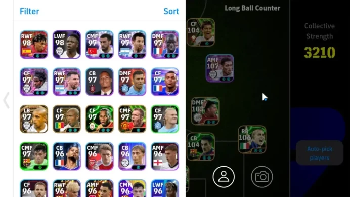 Android|BigTime Roberto Carlos,Epic Lothar Matthaus,Jan Koller,Gabriel B,ShowTime Jude Bellingham,etc|PES2026|Take Mail|EF1964