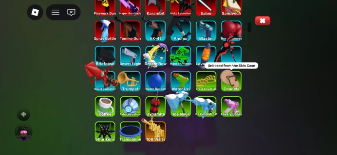 (ROBLOXRIVALS) ROBLOX2265//ACCOUNT WITH 186LVL PERMAFROST /TOP RIVALS ACCOUNT WITH DONATIONS/ LOTS OF WEAPONS AND SKINS