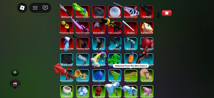 (ROBLOXRIVALS) ROBLOX2265//ACCOUNT WITH 186LVL PERMAFROST /TOP RIVALS ACCOUNT WITH DONATIONS/ LOTS OF WEAPONS AND SKINS