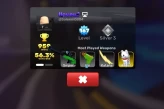(ROBLOXRIVALS) ROBLOX2266//ACCOUNT WITH LVL 139 / SILVER 2 /25 SKINS / 5 DONATION WEAPONS