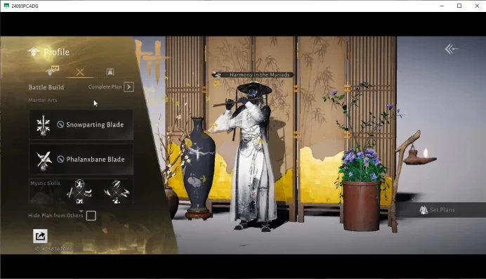 GLOBAL | Lv 92 | GS 25k | 3 Harmonic Core | Elegy of Petals | Withered orchid | Male MC | Oddty 100% | Netease(WWM1209)