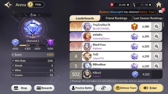 Global|FullEX7(TC2Fai,Juri,Gelidus,Melia,Rosie)25TC6(Kyle,Lubu,Teo,Freyja,Yeonhee,Pallanus)|1Legcost|Blesperm|Netmarble|7KR031B