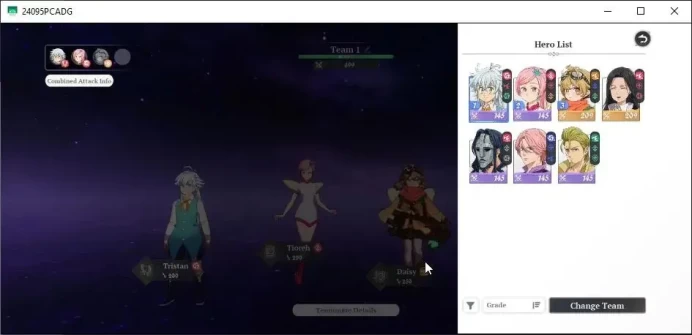 EU|Lv 2|Starter 2 SSR [ Daisy,Guila ]| +1 SSR Selector | 5 SR |1600 Star Fragment|Act 1 Story|Log NetMarble|Take Mail|SDO1141