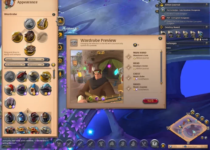 ALB21: Asia |1.94B Fame | Ready for PVP/PVE/Money Making | Over 145M Silver Assets(T8 items) | T8 Mount Unlocked | All T8 Tools | Many 100/100 S