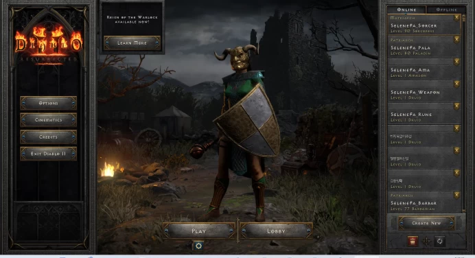 Diablo II / Full Mail Access / see the picture / Please Read Description / cetgb