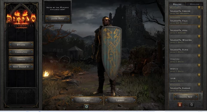 Diablo II / Full Mail Access / see the picture / Please Read Description / cetgb