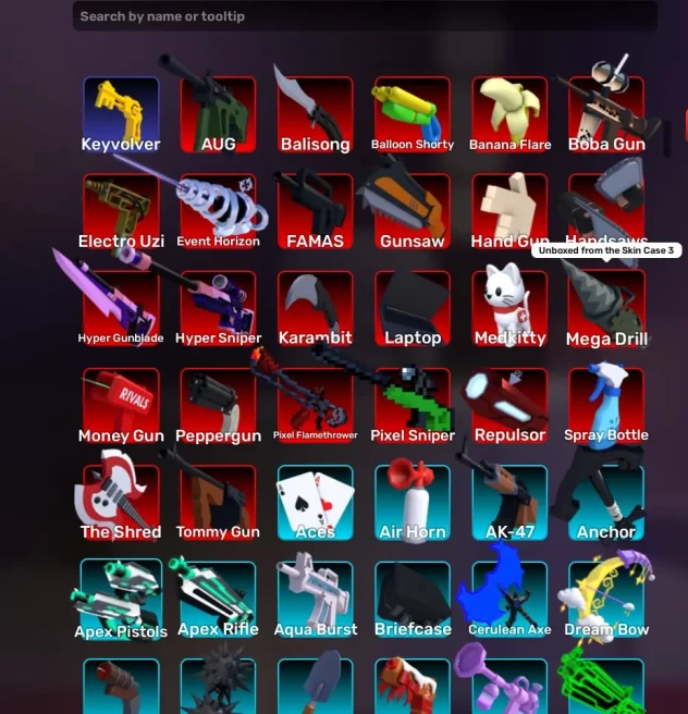 ROBLOX2259//ACCOUNT WITH 27 Keys 60 Skins Unranked