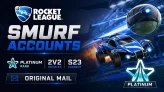 Rocket League Smurf Accounts ◈ Platinum Rank ◈ S23 Current Season ◈ 2V2 ◈ Ranked Ready ◈ Full Access with Original Mail ◈ Instant Delivery