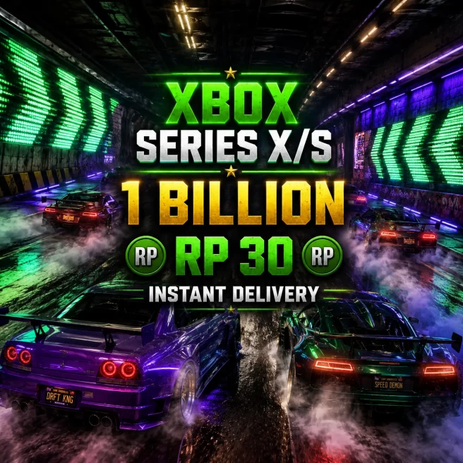 Xbox Series X/S ◆ 1 Billion Total Assets (Cash + 300 Deluxos) ◆ 23M Pure Bank Cash ◆ RP 30 ◆ 24/7 Support ◆ #ARX158