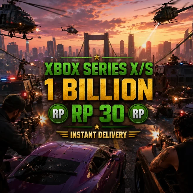 Xbox Series X/S ◆ 1 Billion Total Assets (Cash + 300 Deluxos) ◆ 23M Pure Bank Cash ◆ RP 30 ◆ 24/7 Support ◆ #ARX160