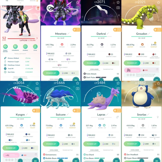 2331 Level 52 2019. Armored Mewtwo x2 tradeable Year2019-2020 tradeable x98