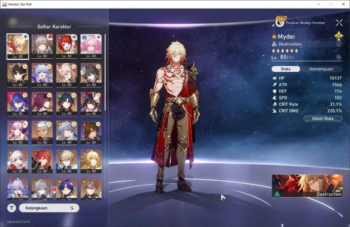 ASIA | TL70 | Myde+Sign With PremTeam, Cyrene,Tribbie,Aglaea+Sign, RuanMe+Costume,Sunday+Sign,14+ limited ETC Check SS HSR114B