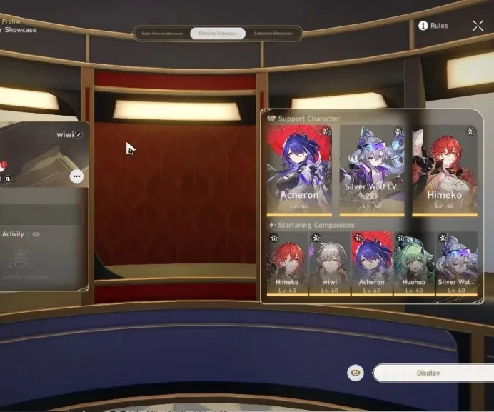 Asia|TL 26|3 Limited| [Silver Wolf 999,Acheron,Huohuo]|7 SPR 1 SRSP|Male MC|Take Mail|Check SS|(HSR7624)
