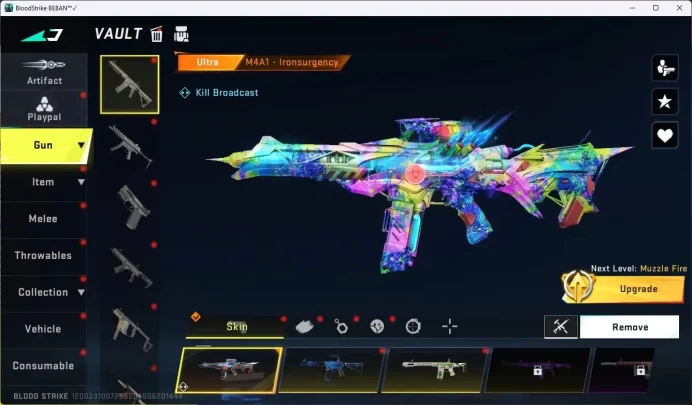 ASIA|3 Collab Gun [TR/AOT]|1 Limited Gun[DeadParty]|3 Ultra Gun|Legend Katana-Ronin|Eternal Zero-Odashadow|More Check SS BS1498B