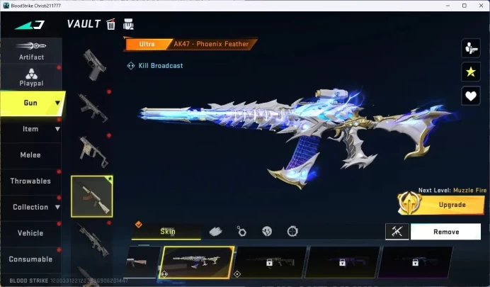 ASIA|1 Ultra AK47-Phoenix Feather|Ethan-Byakuya Kuchiki|1 Name Changing Card|More Check SS BS1499B