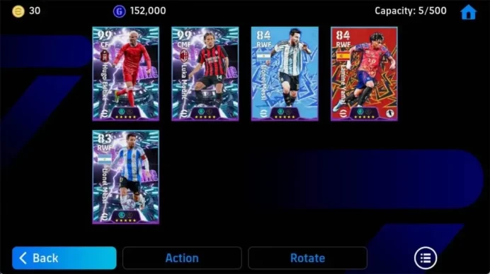 Mobile |PW 2641|Showtime Hugo Ekitike, Luka Modric, Lionel Messi (2) , Lamine Yamal |2026|Check SS EFB1890B