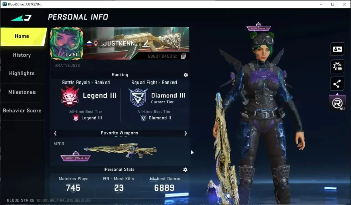 ASIA|ETERNAL Lv2 M700-Seraph+Collab TOKRAV FN2000,Takemichi|5 ULTRA[PitchStr(Katya,VAL),INP9,Origin12,AUG]|1 LMT|NetEase|BLS5052