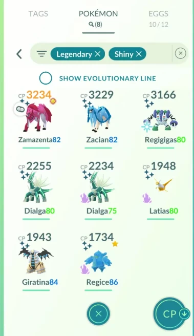 Level 72, 23 CP3000, 5 Legendary IV100, 180 Shiny, 159 Legendary, 27 IV 100, 8 Shiny Legendary, 41 Shadow Legendary