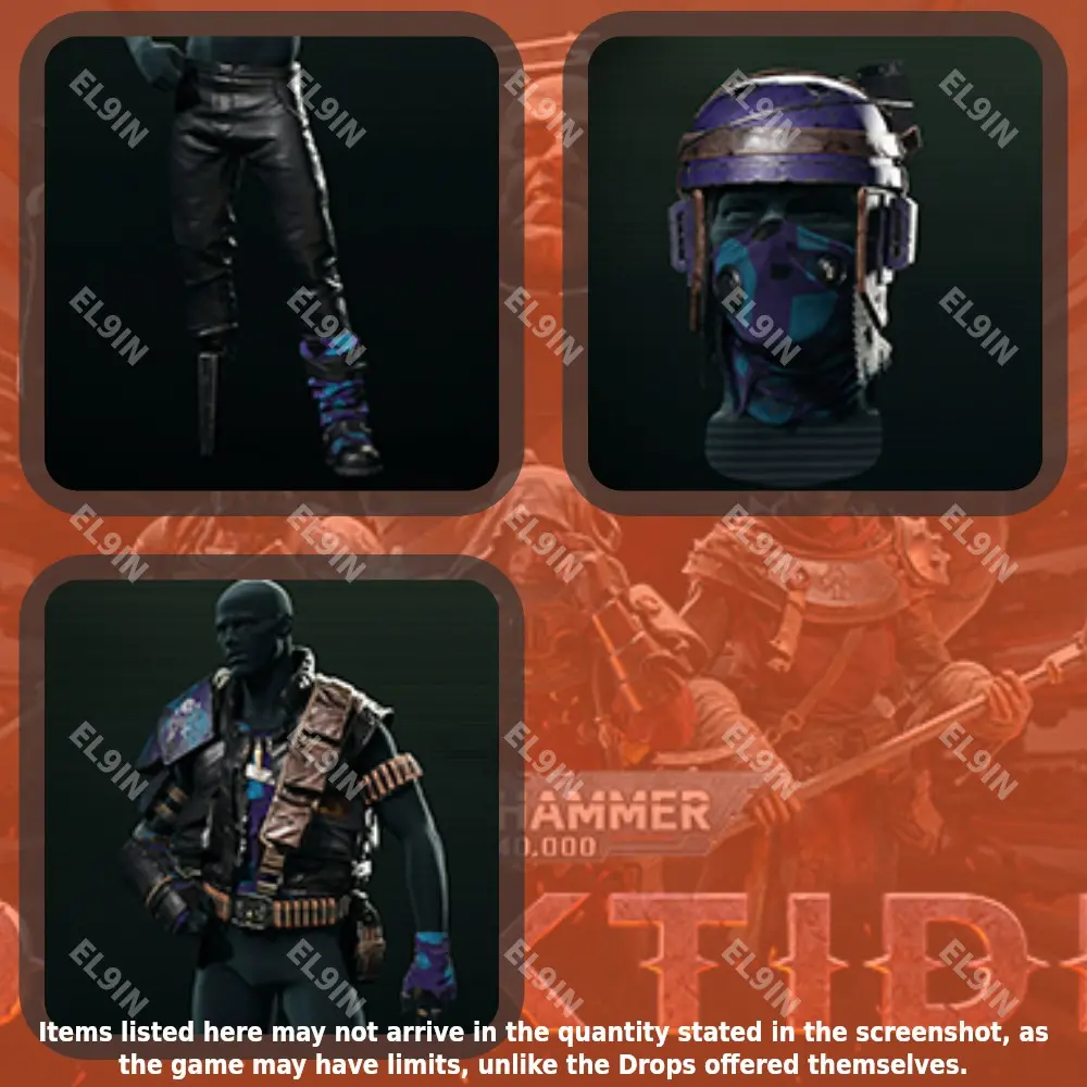 • Warhammer 40,000: Darktide • Twitch Drops • Skitarii Preview Drop [Total 3 Items]
