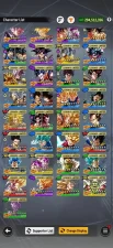 1828 - IOS Android - Level 175 - Cc 171 - Ultra 11 - Legend Limited 49 - Zenkai 26 - Equipment Godly 19 - Zed Plus 12 - Equipment Zed 11