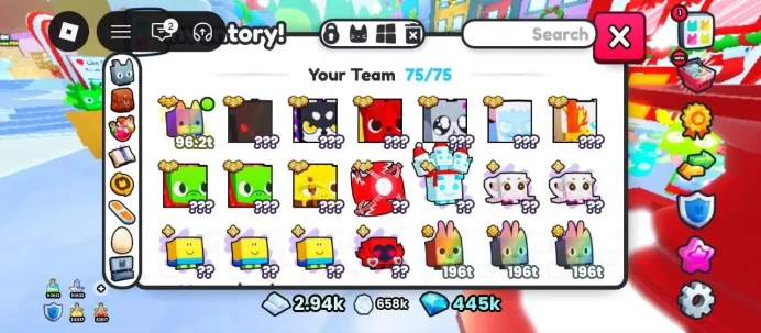 ROBLOX2340//ACCOUNT WITH 300.000 ALL-TIME | STAFF OF ROBUX ROYALTY + SINISTER G | FAT ACC pet simulator + blade ball